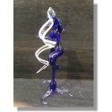  Danseuse en verre bleu 